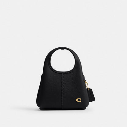 Coach Lana Shoulder Bag 19 Brass Black