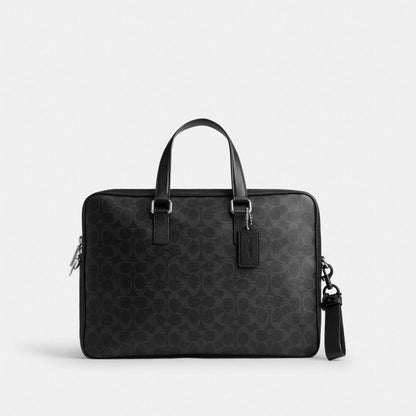 Coach Loop Bag Charm Black