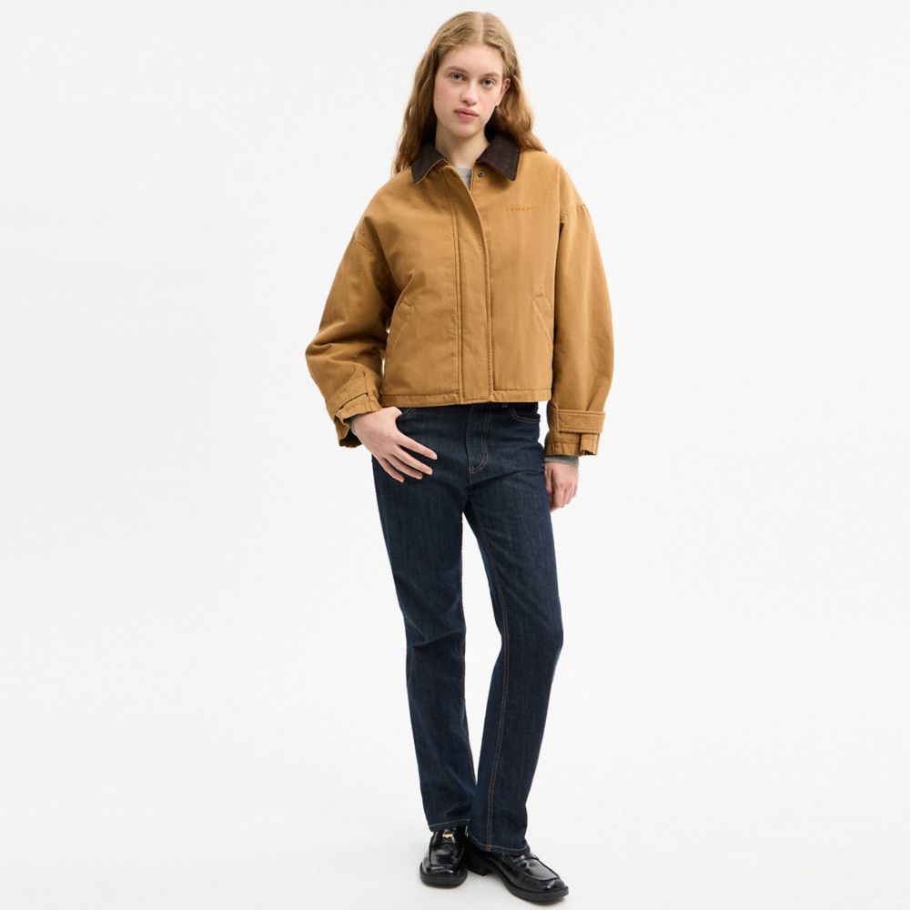 Coach Barn Jacket Chestnut
