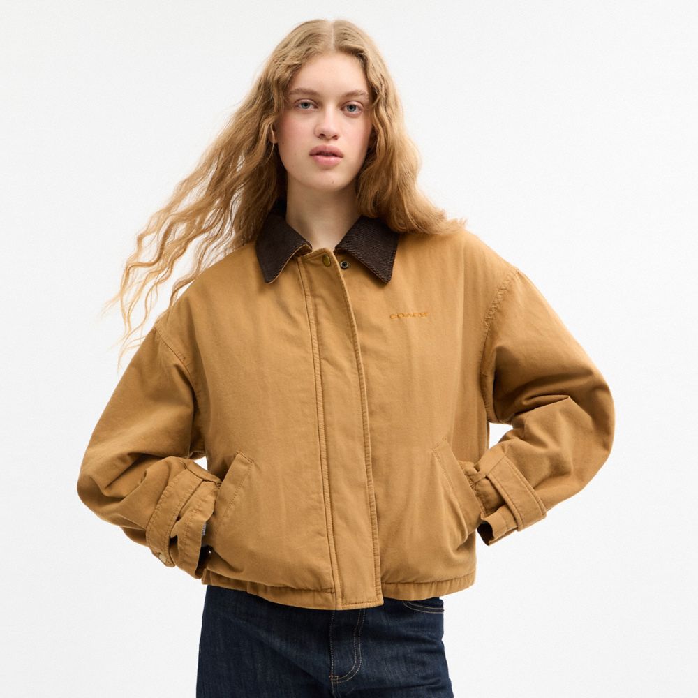 Coach Barn Jacket Chestnut