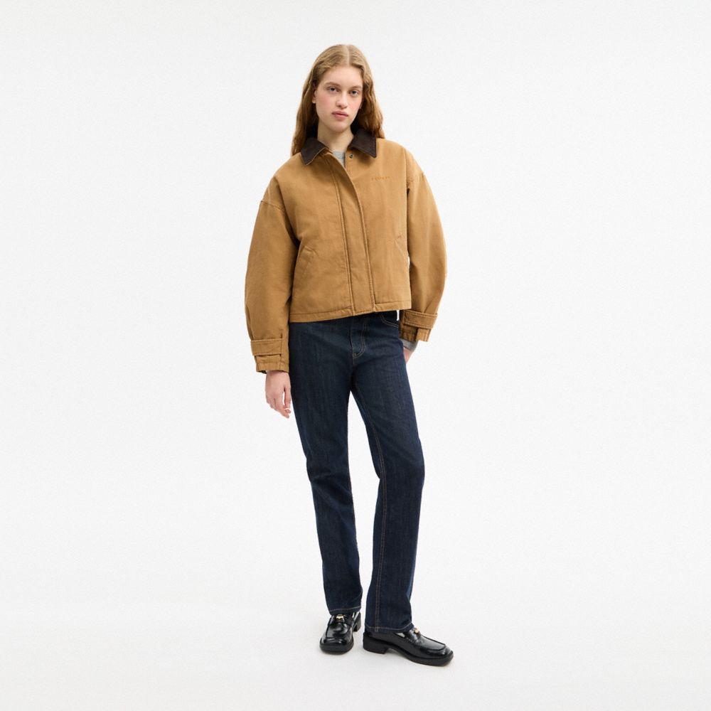 Coach Barn Jacket Woodrose