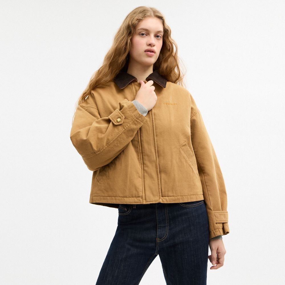 Coach Barn Jacket Woodrose