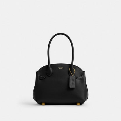 Coach Soft Empire Carryall Bag 21 Brass Black