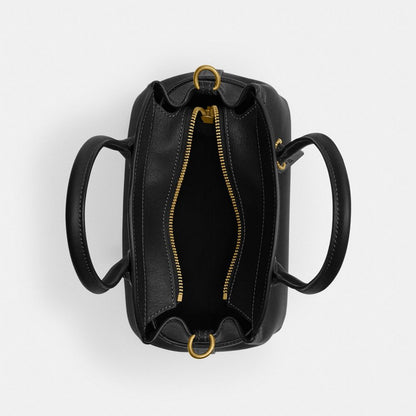 Coach Soft Empire Carryall Bag 21 Brass Black