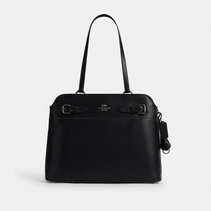 Coach Easton Tote Bag Gunmetal Black