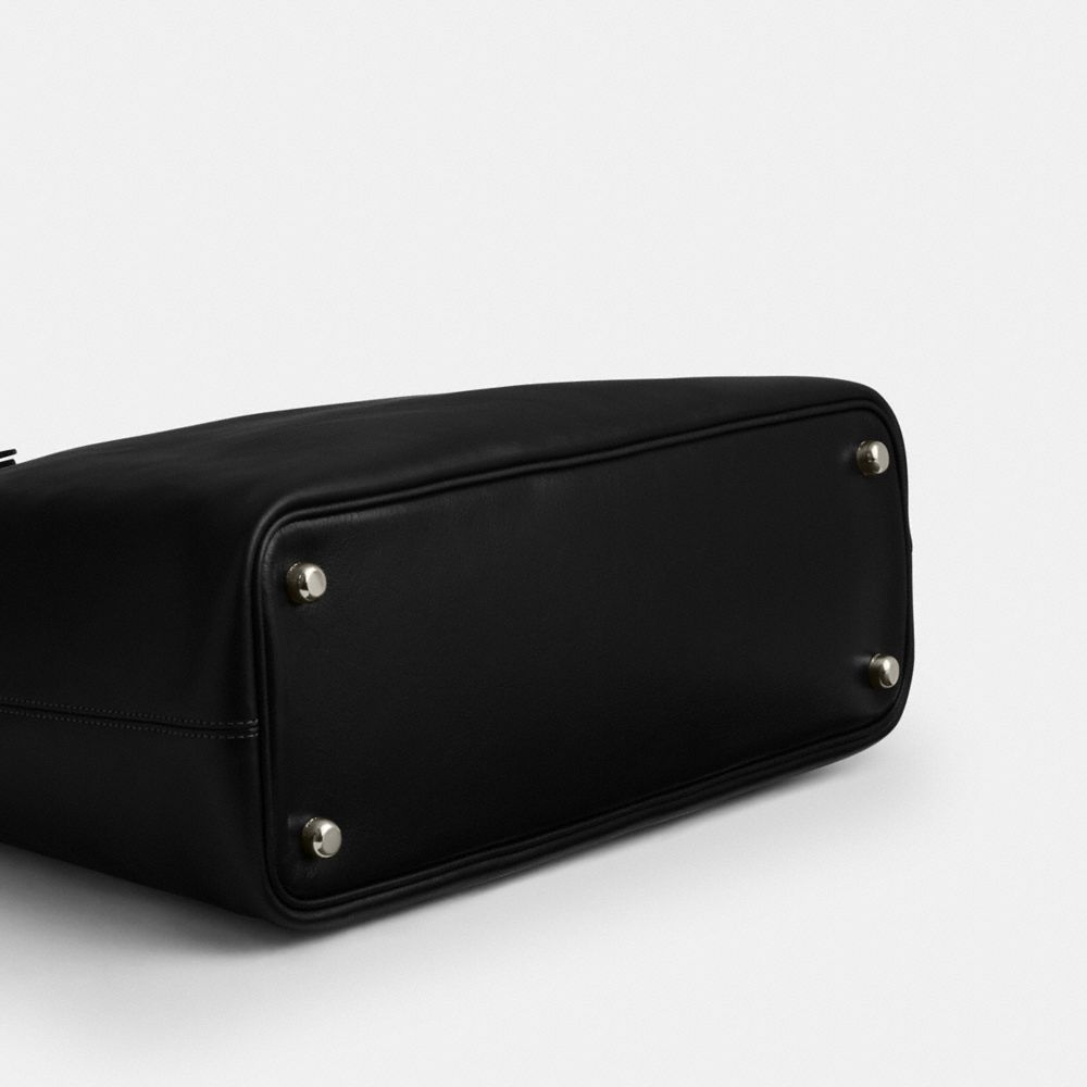 Coach Easton Tote Bag Gunmetal Black