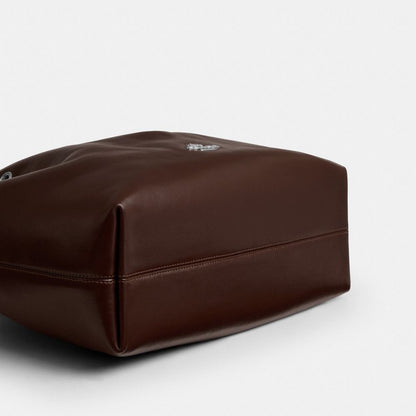 Coach Evelyn Shoulder Bag Silver Maple