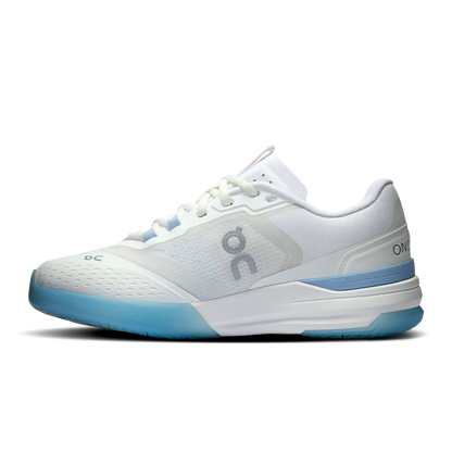 on running the roger advantage pro white chambray (women's)