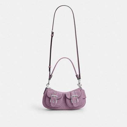 Coach Ashton Bag Silver Light Violet