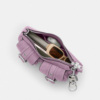 Coach Ashton Bag Silver Light Violet