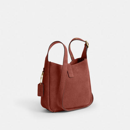 Coach Hadley Mini Crossbody Bag Gold Clay