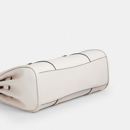 Coach Bridget Flap Shoulder Bag Silver