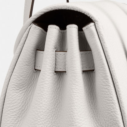 Coach Bridget Flap Shoulder Bag Silver