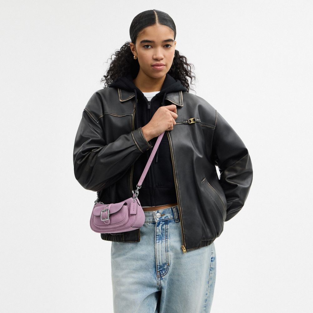 Coach Ashton Mini Shoulder Bag Silver Light India | Kicks Machine