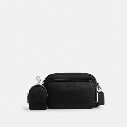 Coach Finlay Crossbody Bag Silver Black