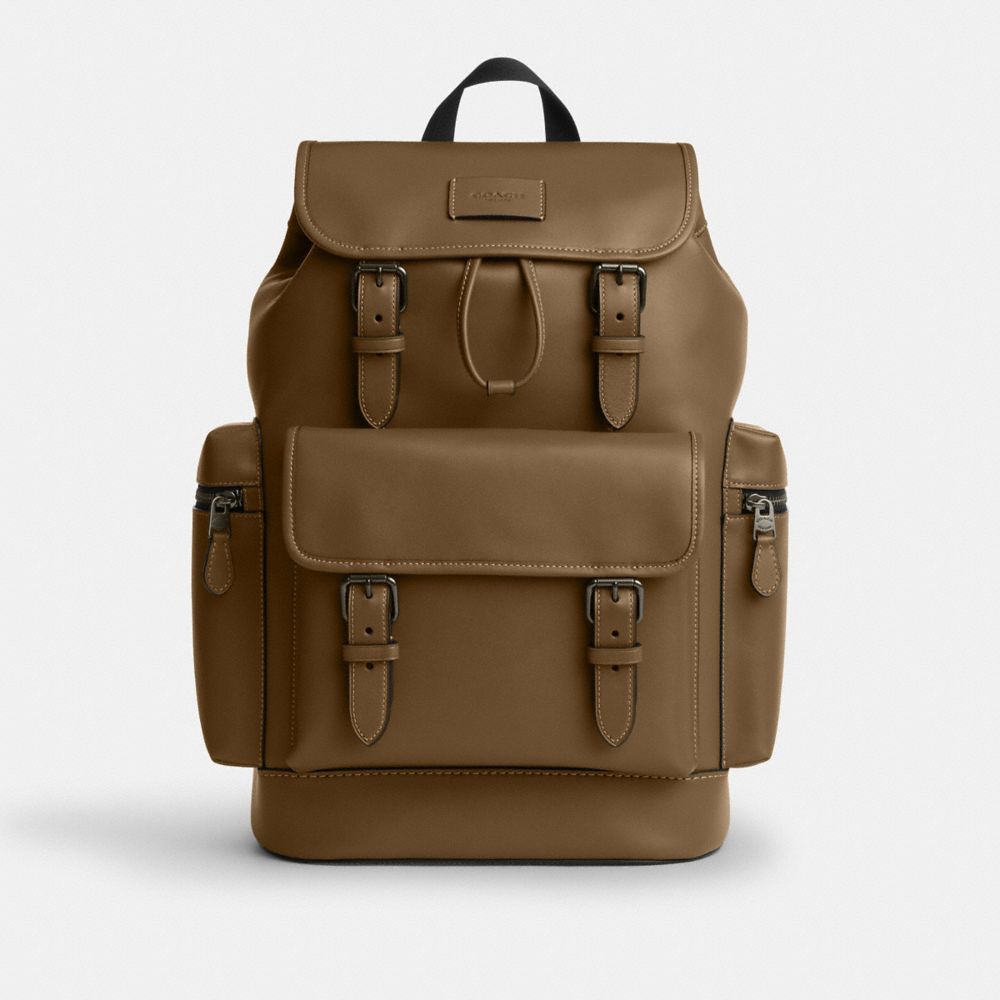 Coach Sprint Backpack Gunmetal Green