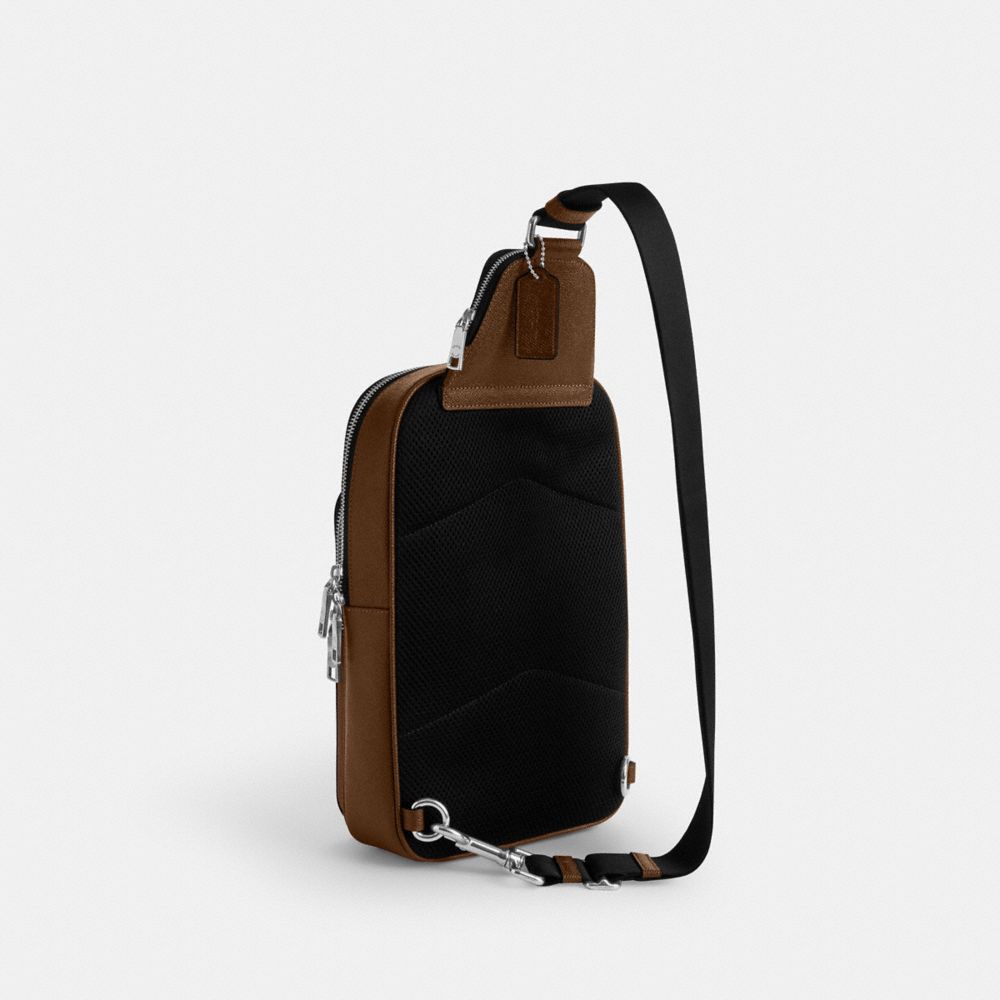 Coach Ethan Pack Silver Chestnut