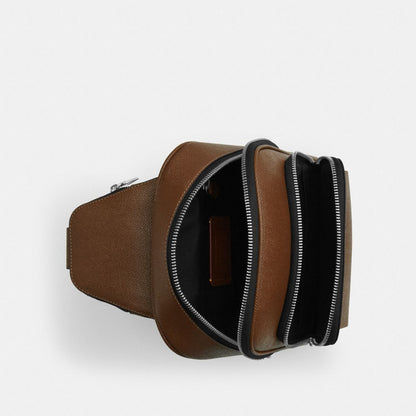Coach Ethan Pack Silver Chestnut