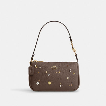 Coach Nolita 19 With Rivets Gold Dark Stone Multi