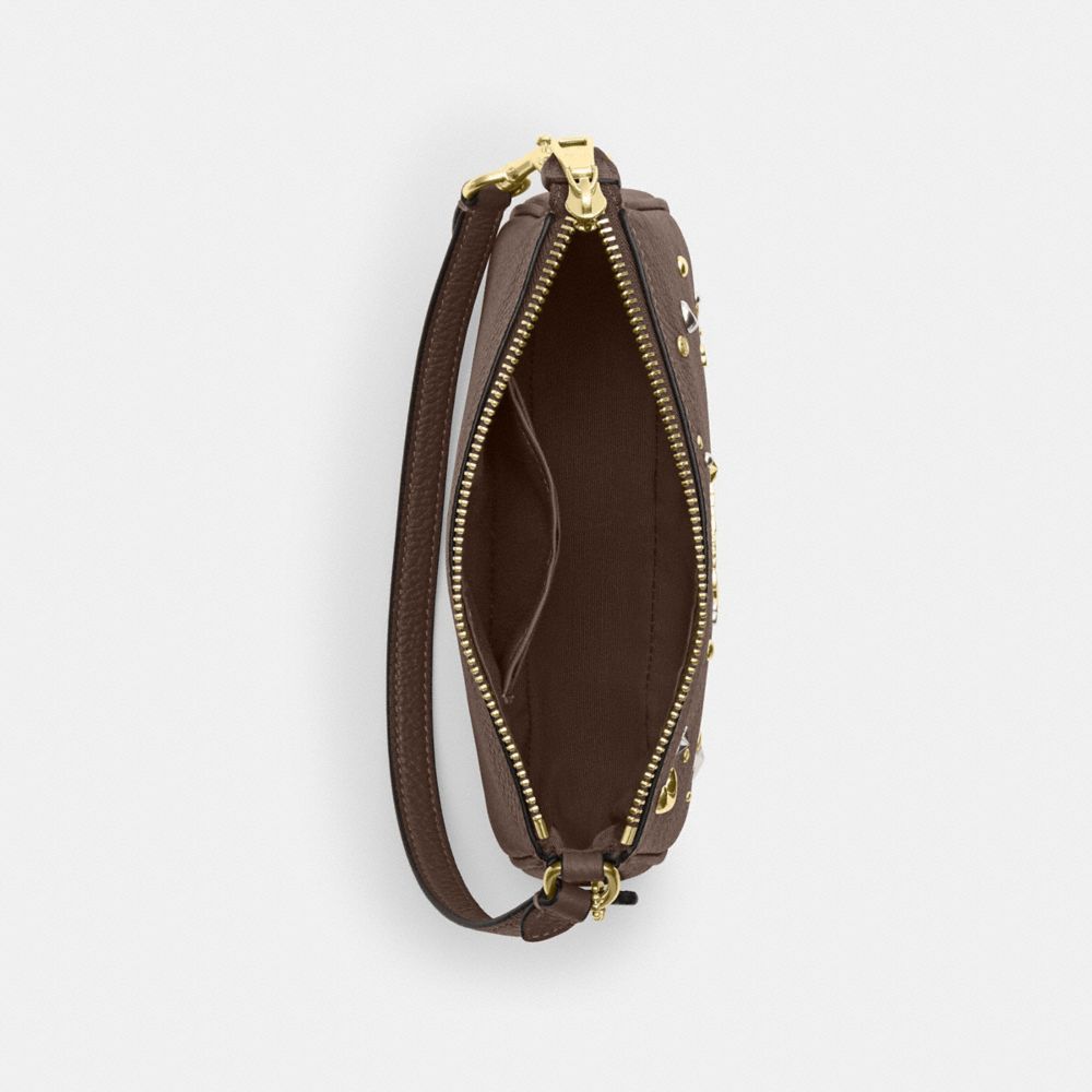 Coach Nolita 19 With Rivets Gold Dark Stone Multi
