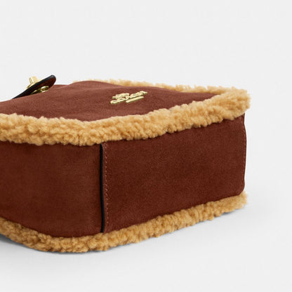 Coach Hadley Mini Crossbody Bag Im Vintage Brown Multi