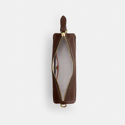 Coach Waverly Bag Brass/Dark Chocolate
