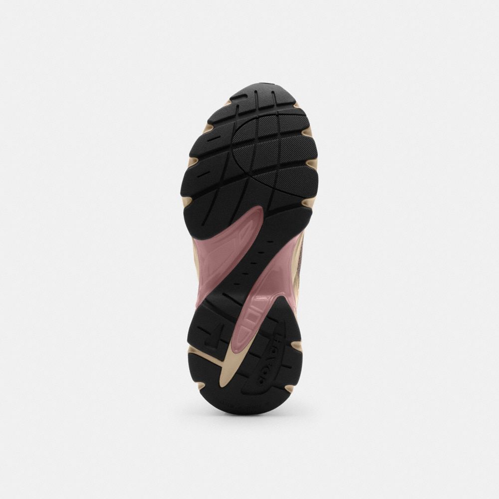 Women's Coach Bolt Runner Sneaker Light Denim Multi