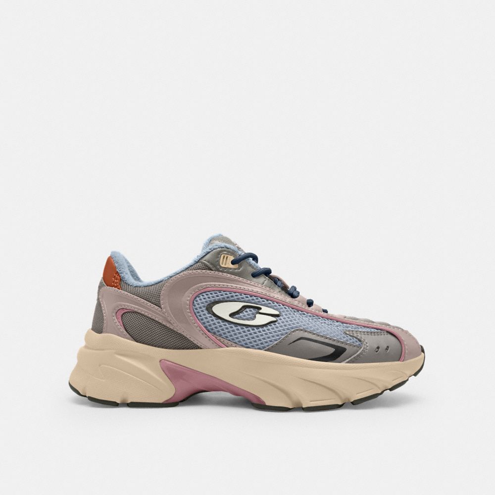 Women's Coach Bolt Runner Sneaker Light Denim Multi