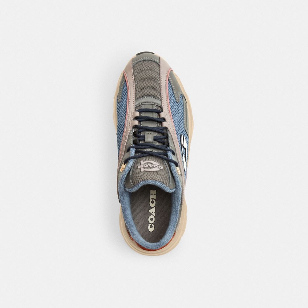 Women's Coach Bolt Runner Sneaker Light Denim Multi