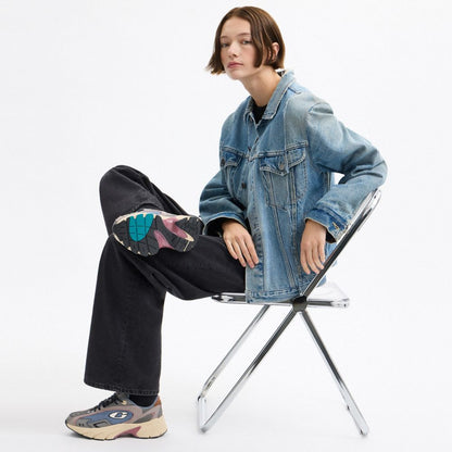 Women's Coach Bolt Runner Sneaker Light Denim Multi