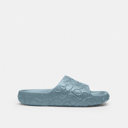 Men's Coach Bay Slide In Signature Sea Mist