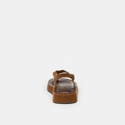 Women's Coach Sculpted C Platform Thong Sandal Coconut