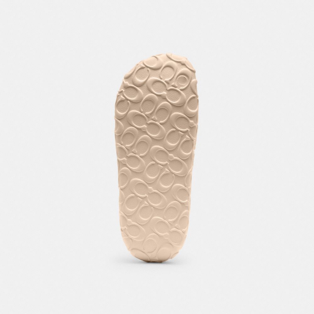 Coach Bay Slide In Signature Ivory