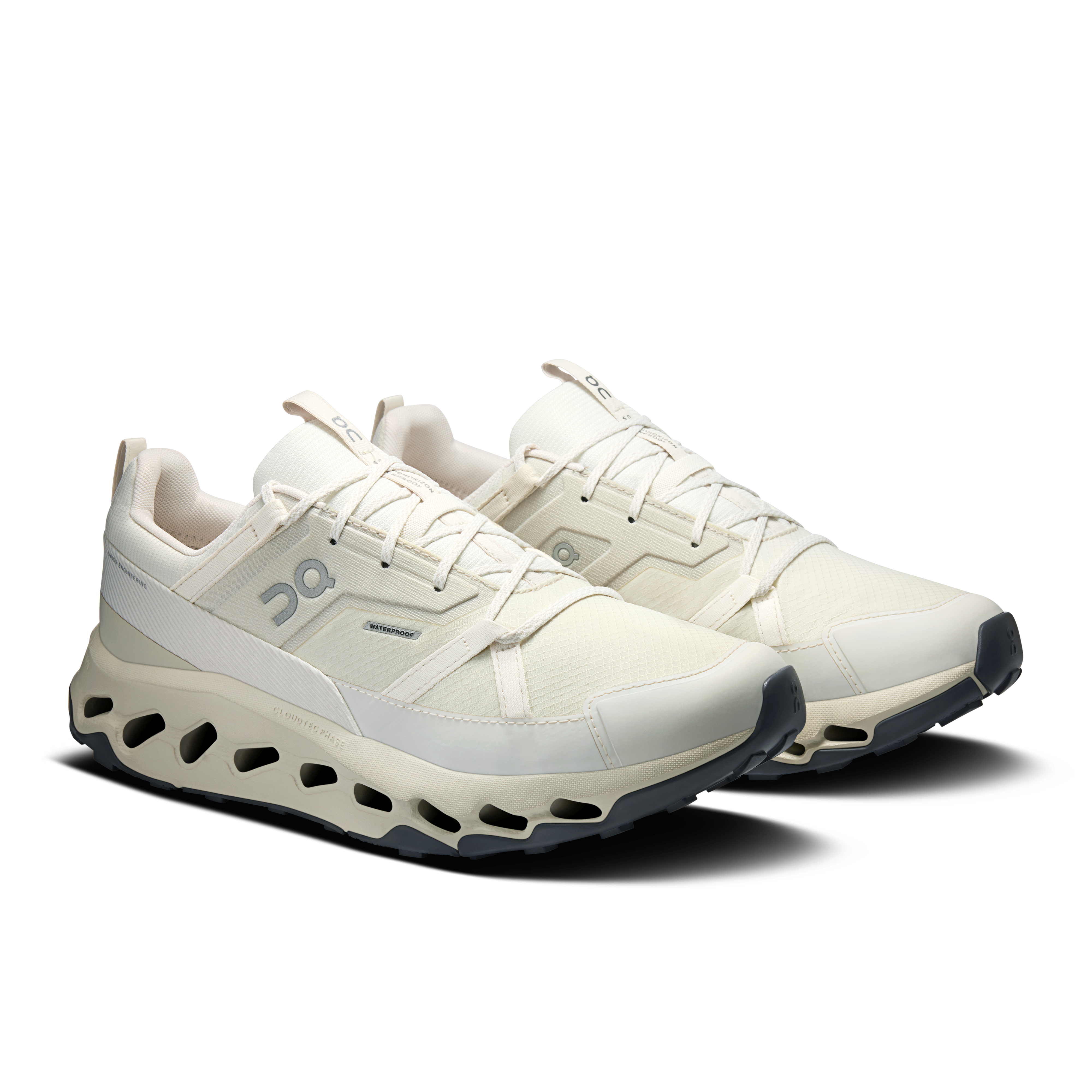 on running cloudhorizon running waterproof ghost ivory