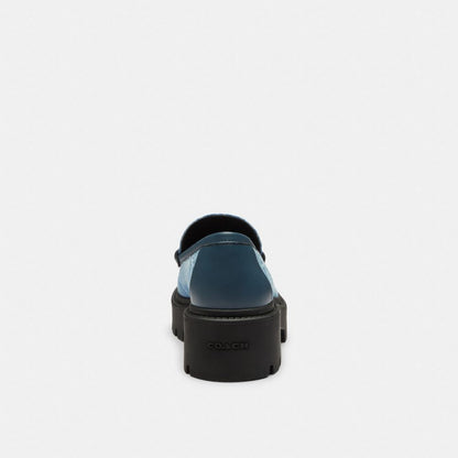 Women's Coach Lucy Lug Sole In Signature Denim Indigo