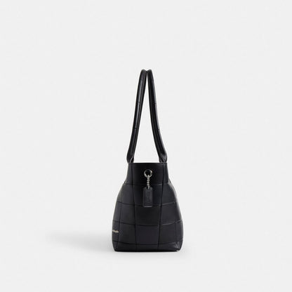Coach Alter/Ego Large Tote Bag In Upcrafted Leather Black