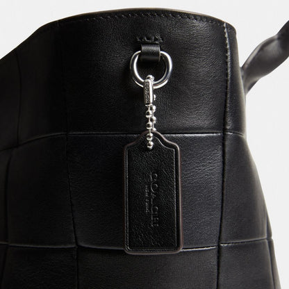 Coach Alter/Ego Large Tote Bag In Upcrafted Leather Black