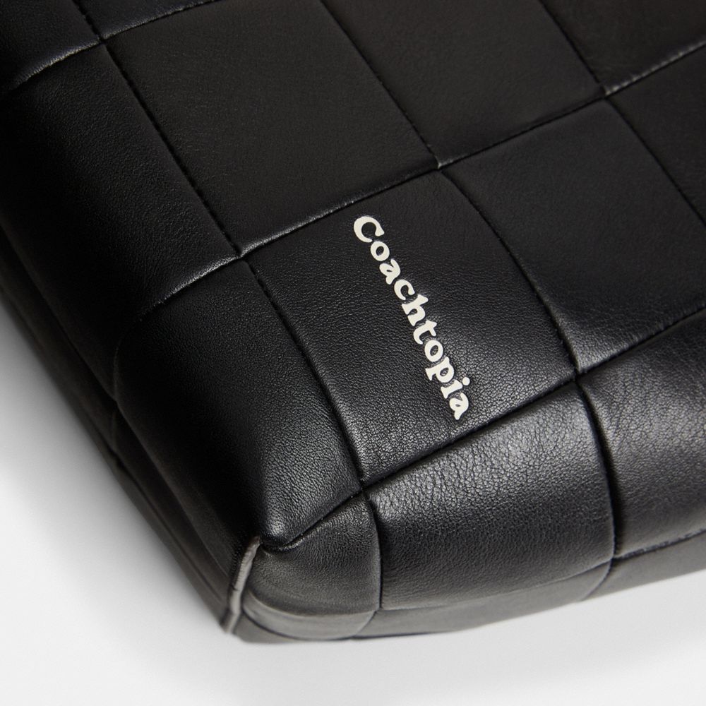 Coach Alter/Ego Large Tote Bag In Upcrafted Leather Black