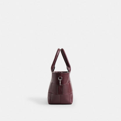 Coach Alter/Ego Small Tote Bag In Upcrafted Leather Merlot