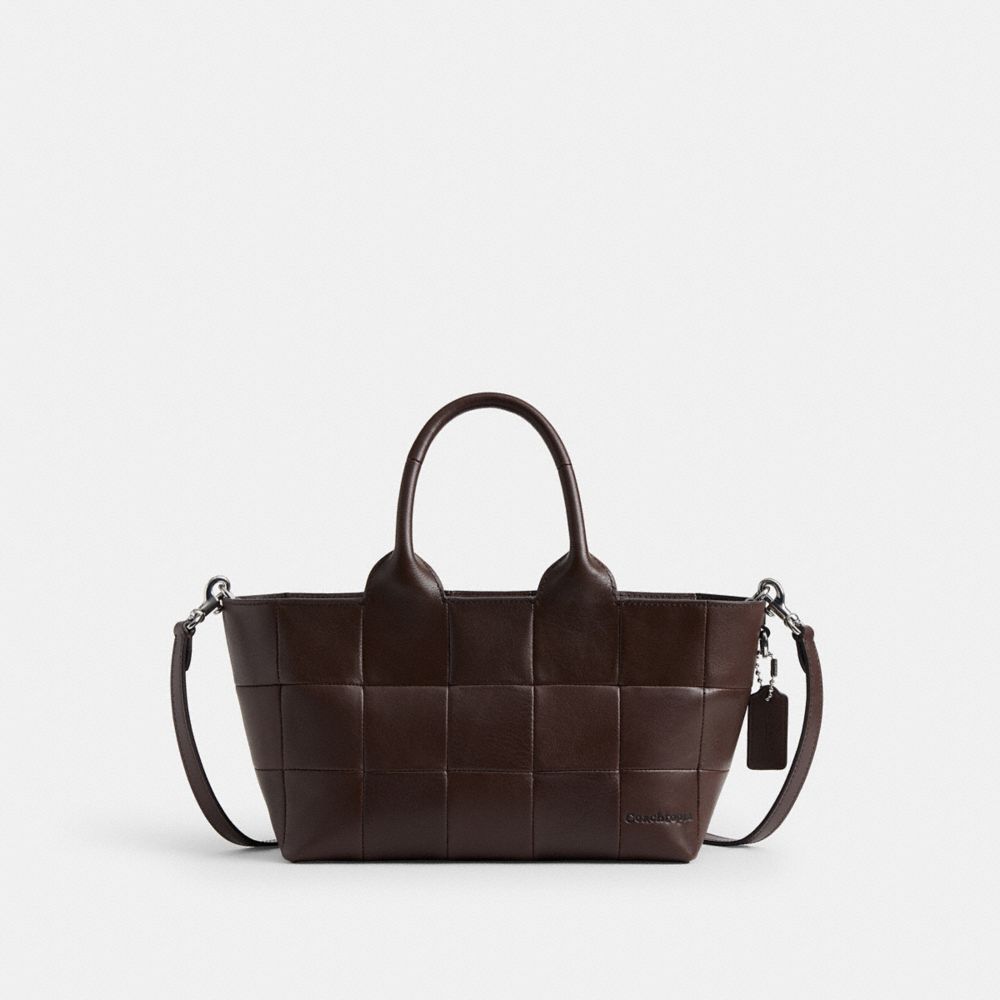 Coach Alter/Ego Small Tote Bag In Upcrafted Leather Maple 1