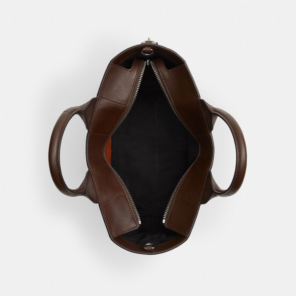 Coach Alter/Ego Small Tote Bag In Upcrafted Leather Maple 1