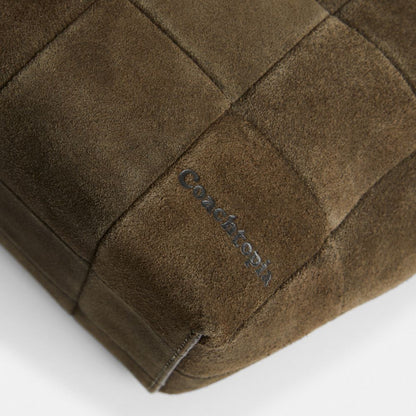 Coach Alter/Ego Small Tote Bag Olive Suede
