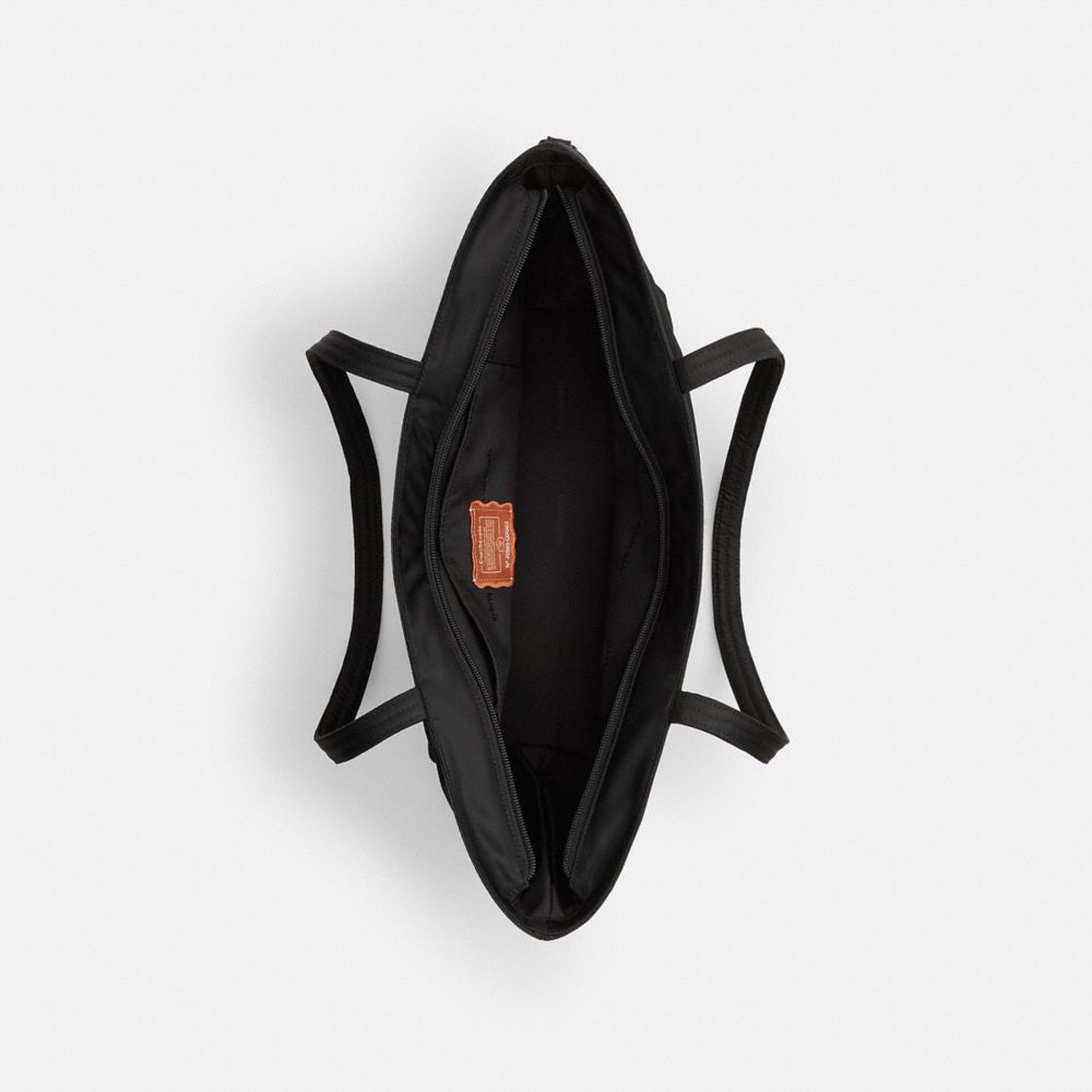 Coach Coachtopia Loop Bow Tote Bag Black