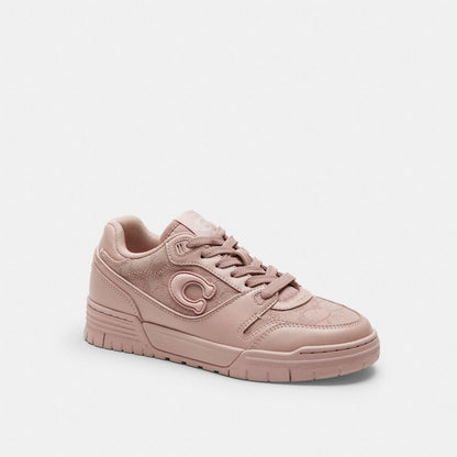 Women's Coach Soho Sneaker With Signature Jacquard Canvas Carnation