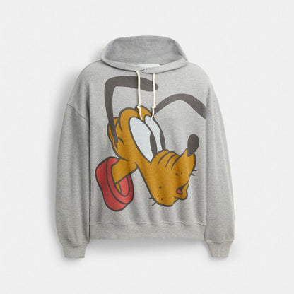 Coach Disney X Coach Pluto Hoodie Heather Grey