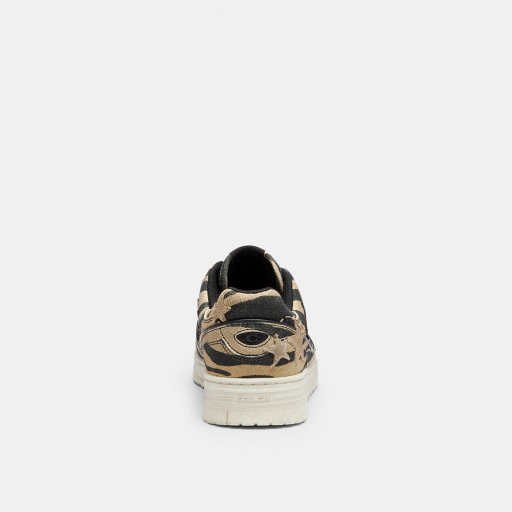 Women's Coach Soho Sneaker With Stars Tiger Multi