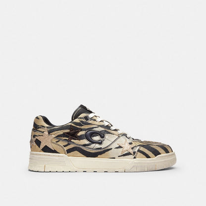 Men's Coach Soho Sneaker With Stars Tiger Multi