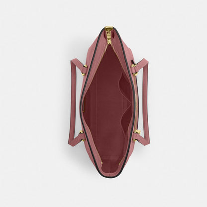 Coach Station Tote Bag In Signature Leather Gold