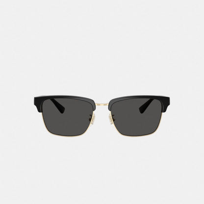 Coach Coach Script Square Sunglasses Black
