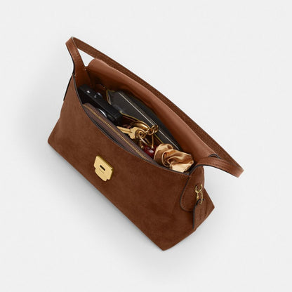 Coach Chelsea Shoulder Bag 30 Brass Warm Brown